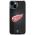 NHL Detroit Red Wings Black Background iPhone 15 Clear Case