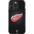 NHL Detroit Red Wings Black Background iPhone 15 Pro Impact Case