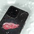 NHL Detroit Red Wings Black Background iPhone 15 Pro Waterproof Case
