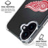 NHL Detroit Red Wings Black Background iPhone 16 MagSafe Case
