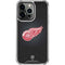 NHL Detroit Red Wings Black Background iPhone 16 Pro Max Clear Case