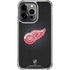 NHL Detroit Red Wings Black Background iPhone 16 Pro Max Clear Case