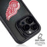 NHL Detroit Red Wings Black Background iPhone 16 Pro Max Kickstand Case