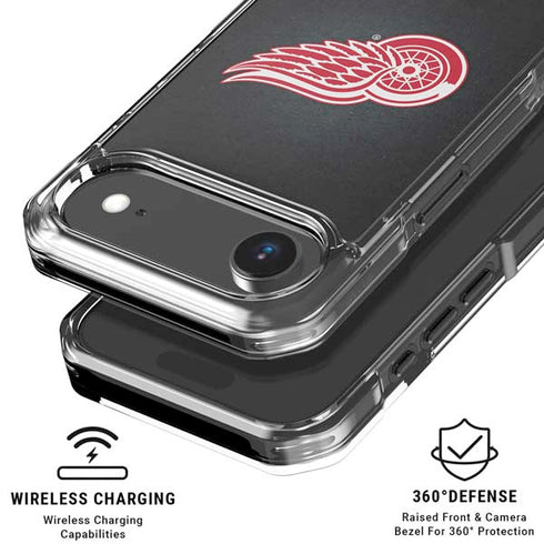 NHL Detroit Red Wings Black Background iPhone 17 Air MagSafe Case