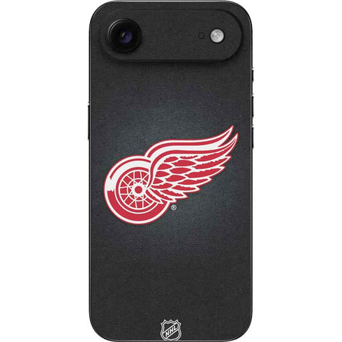 NHL Detroit Red Wings Black Background iPhone 17 Air Skin