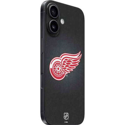 NHL Detroit Red Wings Black Background iPhone 17 Skin