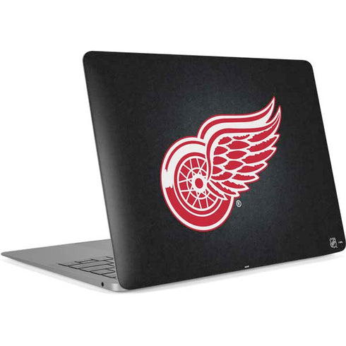 NHL Detroit Red Wings Black Background Apple MacBook Air Skin