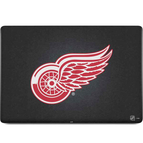 NHL Detroit Red Wings Black Background MacBook Skins