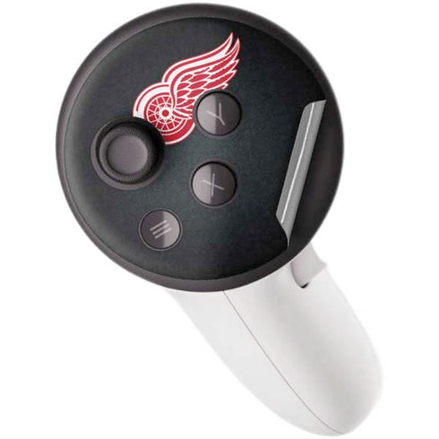 NHL Detroit Red Wings Black Background Meta Quest 3S Skin