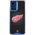 NHL Detroit Red Wings Black Background Moto G 5G (2024) Clear Case