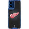 NHL Detroit Red Wings Black Background Moto G Play 4G (2024) Clear Case