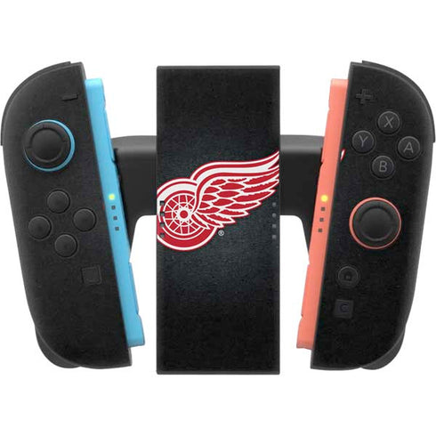 NHL Detroit Red Wings Black Background Nintendo Switch 2 (2025) Joy-Con Controller Skin