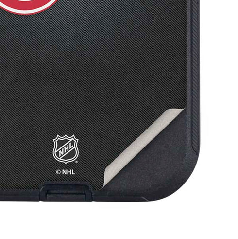 NHL Detroit Red Wings Black Background Otterbox Defender iPhone Skin
