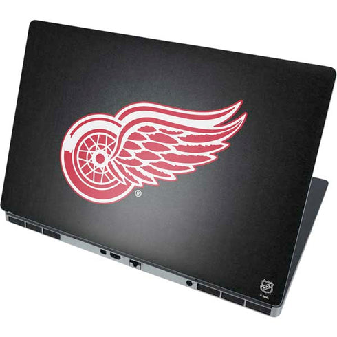 NHL Detroit Red Wings Black Background Dell Precision Skin