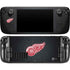 NHL Detroit Red Wings Black Background Steam Deck Handheld Gaming Computer OLED Skin