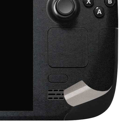 NHL Detroit Red Wings Black Background Steam Deck Handheld Gaming Computer OLED Skin