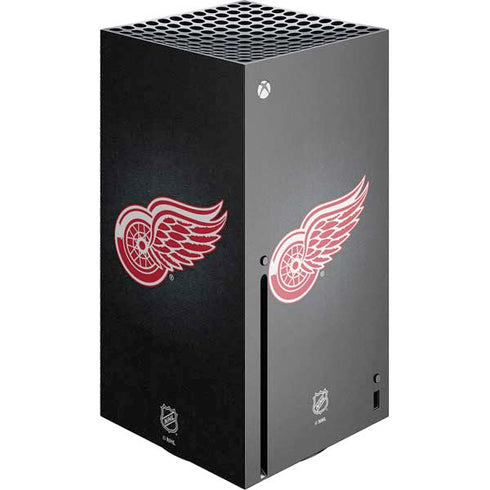 NHL Detroit Red Wings Black Background Xbox Series X Skins