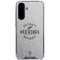 NHL Detroit Red Wings Black Text Galaxy A36 5G Clear Case
