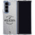 NHL Detroit Red Wings Black Text Galaxy Z Fold5 5G Clear Case