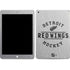 NHL Detroit Red Wings Black Text Apple iPad Skin