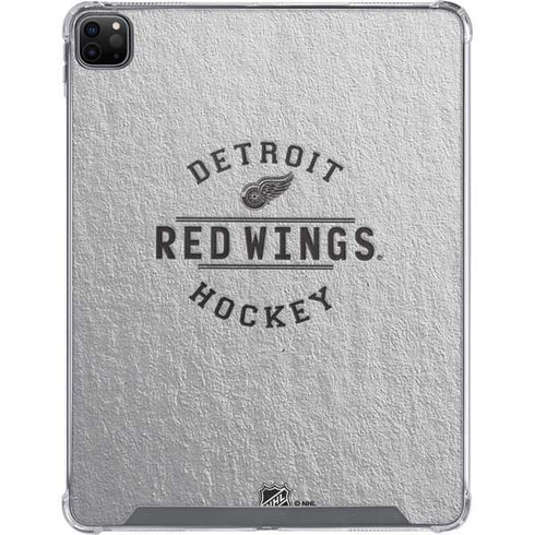 NHL Detroit Red Wings Black Text iPad Cases