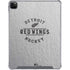 NHL Detroit Red Wings Black Text iPad Cases