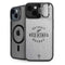 NHL Detroit Red Wings Black Text iPhone 14 Plus Kickstand Case