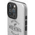 NHL Detroit Red Wings Black Text iPhone 16 Pro Impact Case