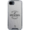 NHL Detroit Red Wings Black Text iPhone 16e Clear Case