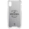 NHL Detroit Red Wings Black Text iPhone XS Clear Case