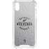 NHL Detroit Red Wings Black Text iPhone XS Clear Case