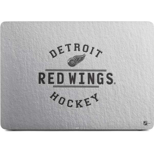 NHL Detroit Red Wings Black Text Apple MacBook Air Skin
