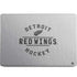 NHL Detroit Red Wings Black Text MacBook Skins