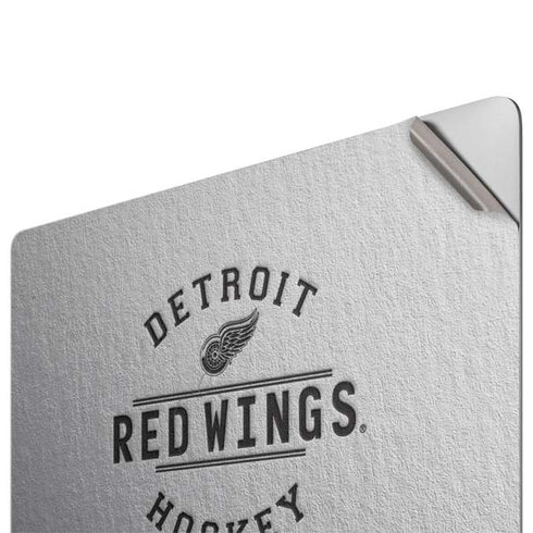NHL Detroit Red Wings Black Text Apple MacBook Pro 16-inch Skin