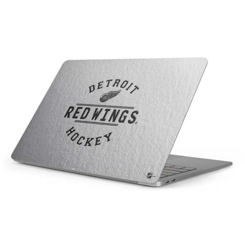 NHL Detroit Red Wings Black Text Apple MacBook Pro 16-inch Skin