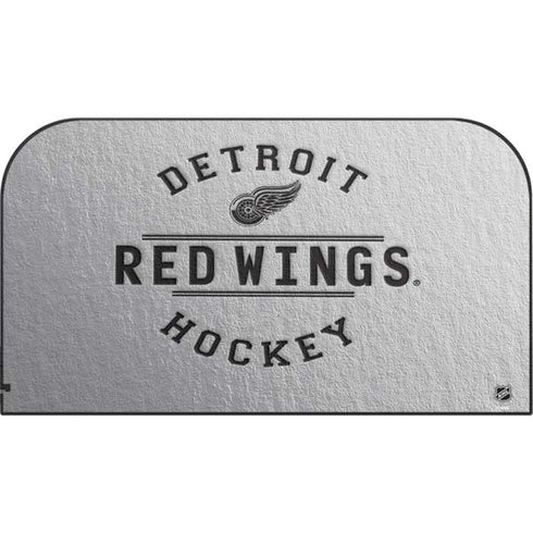 NHL Detroit Red Wings Black Text Nintendo Switch 2 (2025) with Joy-Con Skin
