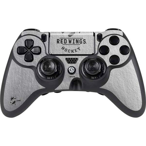 NHL Detroit Red Wings Black Text PlayStation PS4 Skins