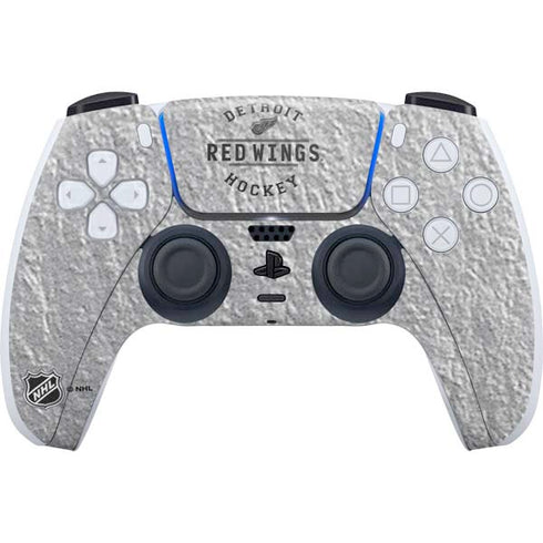 NHL Detroit Red Wings Black Text PlayStation PS5 Skins