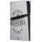 NHL Detroit Red Wings Black Text PS5 Pro Console Skin