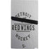 NHL Detroit Red Wings Black Text PS5 Pro Console Skin