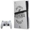 NHL Detroit Red Wings Black Text PS5 Pro Disk Bundle Skin