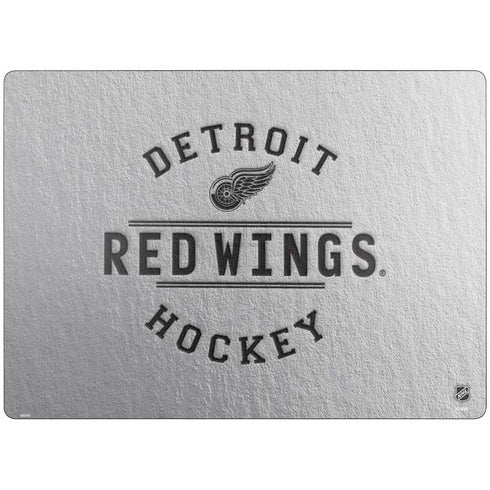NHL Detroit Red Wings Black Text Surface Laptop 7 13.8in Skin
