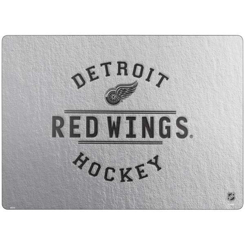 NHL Detroit Red Wings Black Text Surface Laptop 7 15in Skin