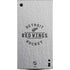 NHL Detroit Red Wings Black Text XBox Series X Digital Edition Console Skin