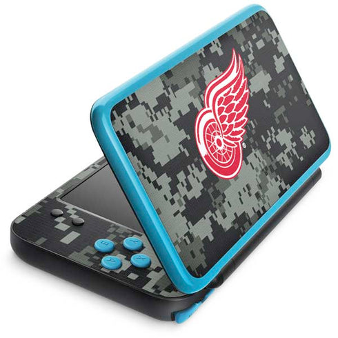 NHL Detroit Red Wings Camo Nintendo Skins