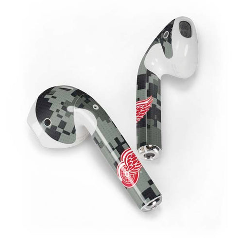 NHL Detroit Red Wings Camo Apple AirPods Skin