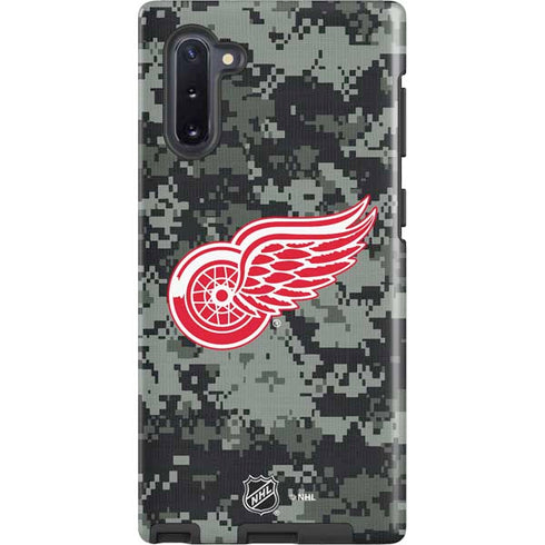 NHL Detroit Red Wings Camo Galaxy Cases