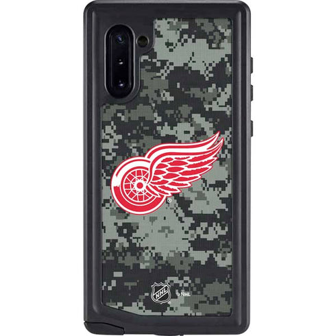 NHL Detroit Red Wings Camo Galaxy Cases
