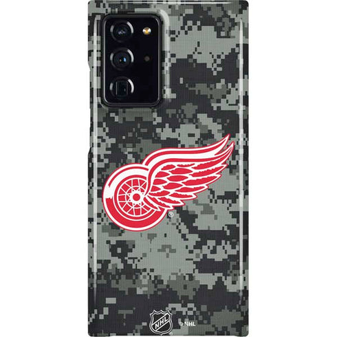 NHL Detroit Red Wings Camo Galaxy Cases