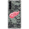 NHL Detroit Red Wings Camo Galaxy S24 FE Clear Case